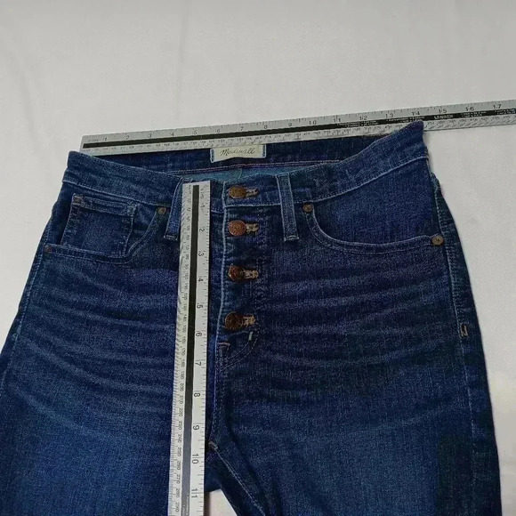 Madewell 9" Highrise skinny jeans . Ladies size 28 - Picture 4 of 9